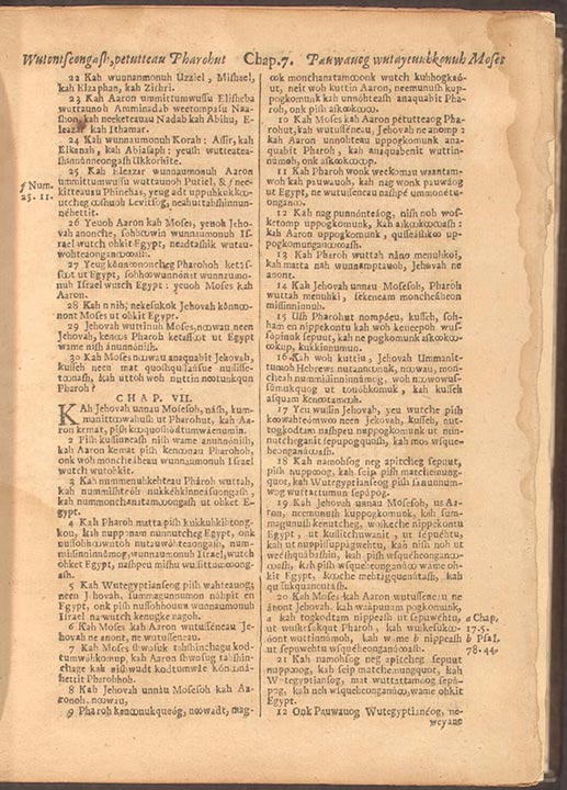 Algonquian peoples Bible